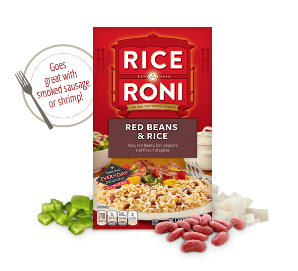 Red Beans & Rice Rice-A-Roni | RiceARoni.com